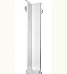 ASP100-NS Skirting Internal Corner · 100 mm