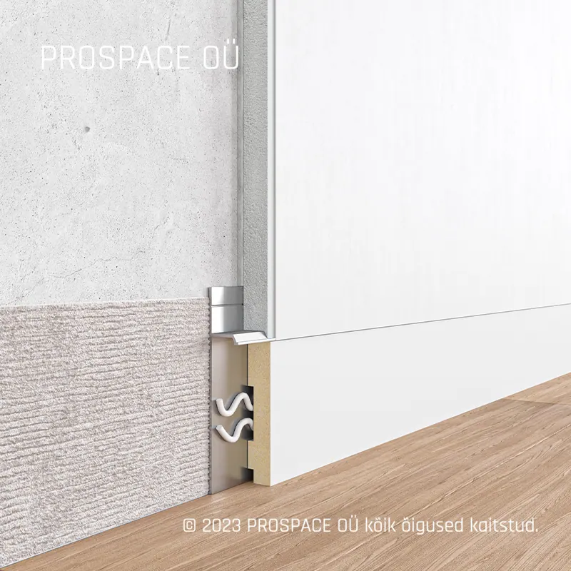 ASP106 Floor LED Shadow Gap Profile · 60 mm