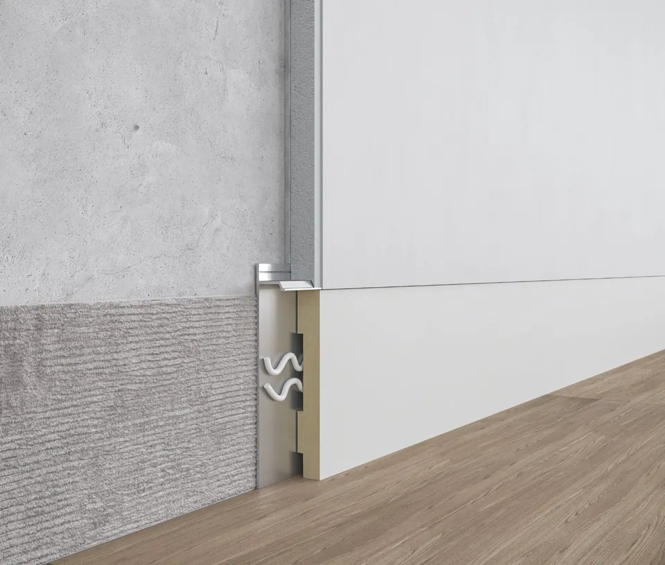 ASP108 Floor Shadow Gap Profile · 80 mm