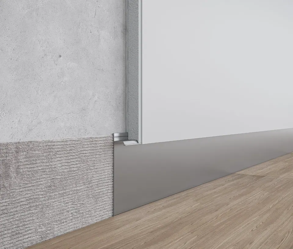 ASP108 Floor Shadow Gap Profile · 80 mm