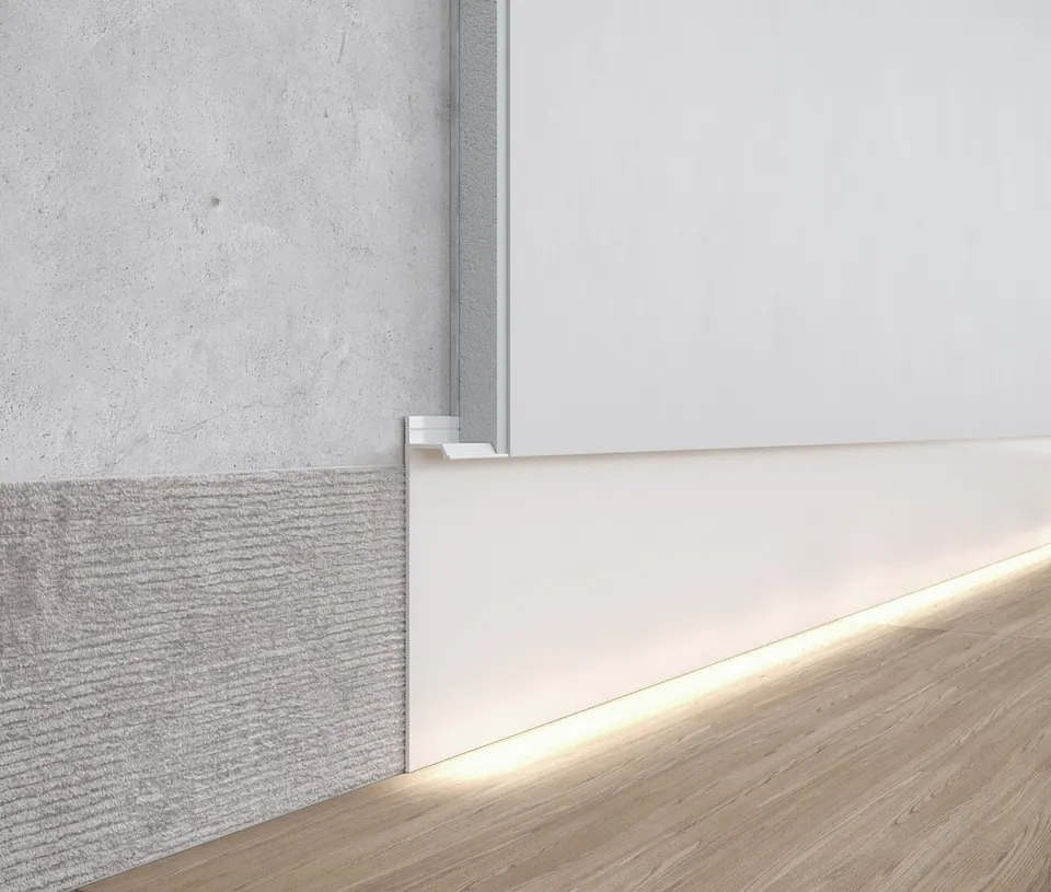 ASP108 Floor Shadow Gap Profile · 80 mm