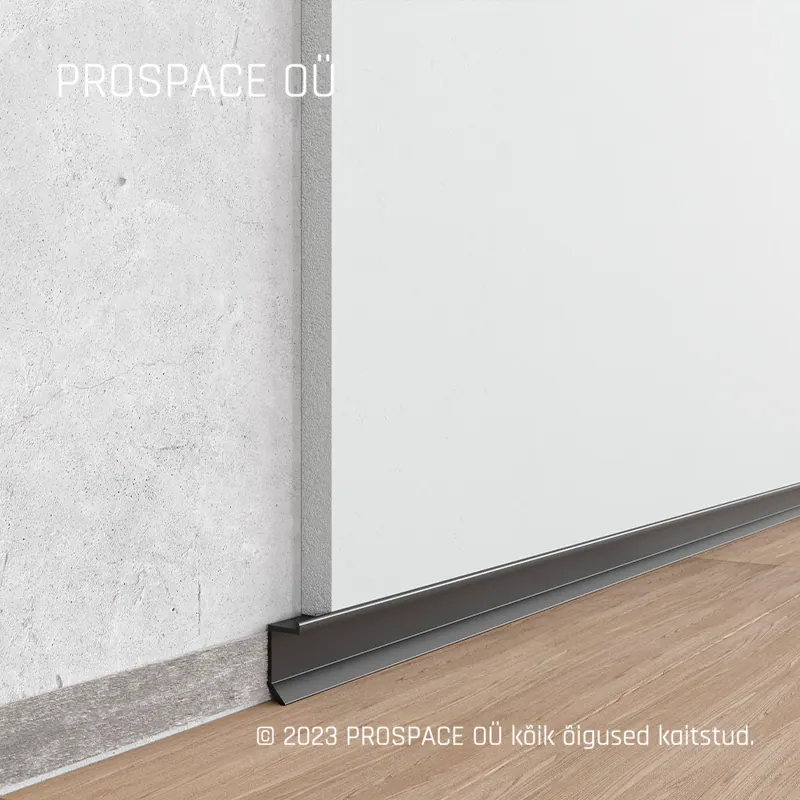 ASP112 Floor Shadow Gap Profile · 20 mm
