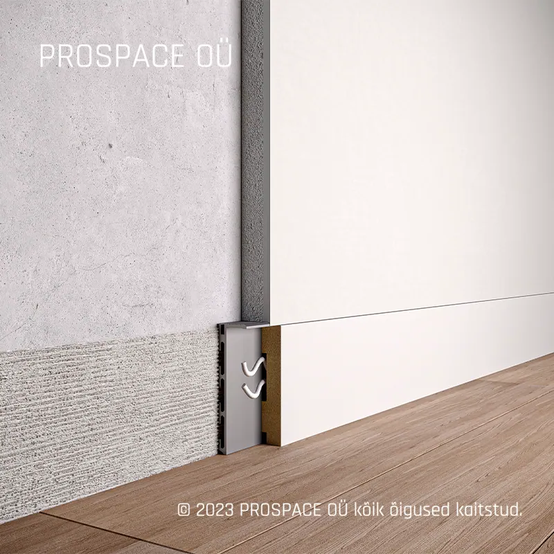 ASP116 Wall Shadow Gap Profile · 60 mm