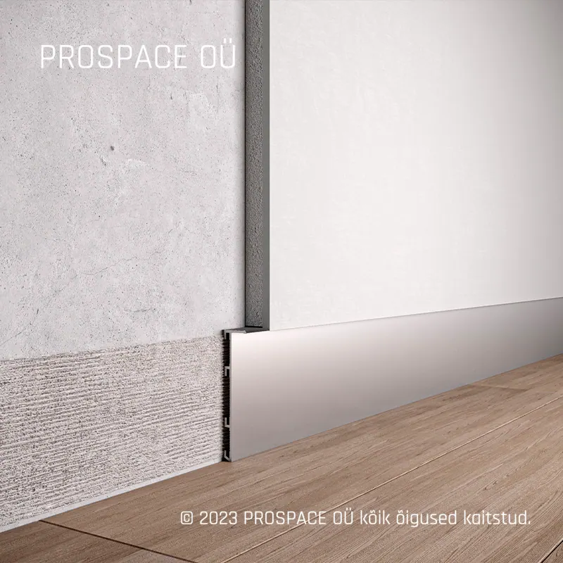 ASP168 Wall Shadow Gap Profile · 60 mm