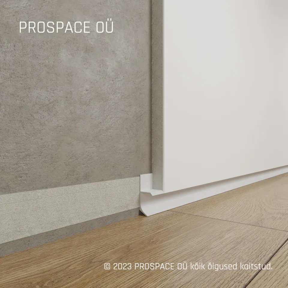 ASP238 Floor LED Shadow Gap Profile · 20 mm