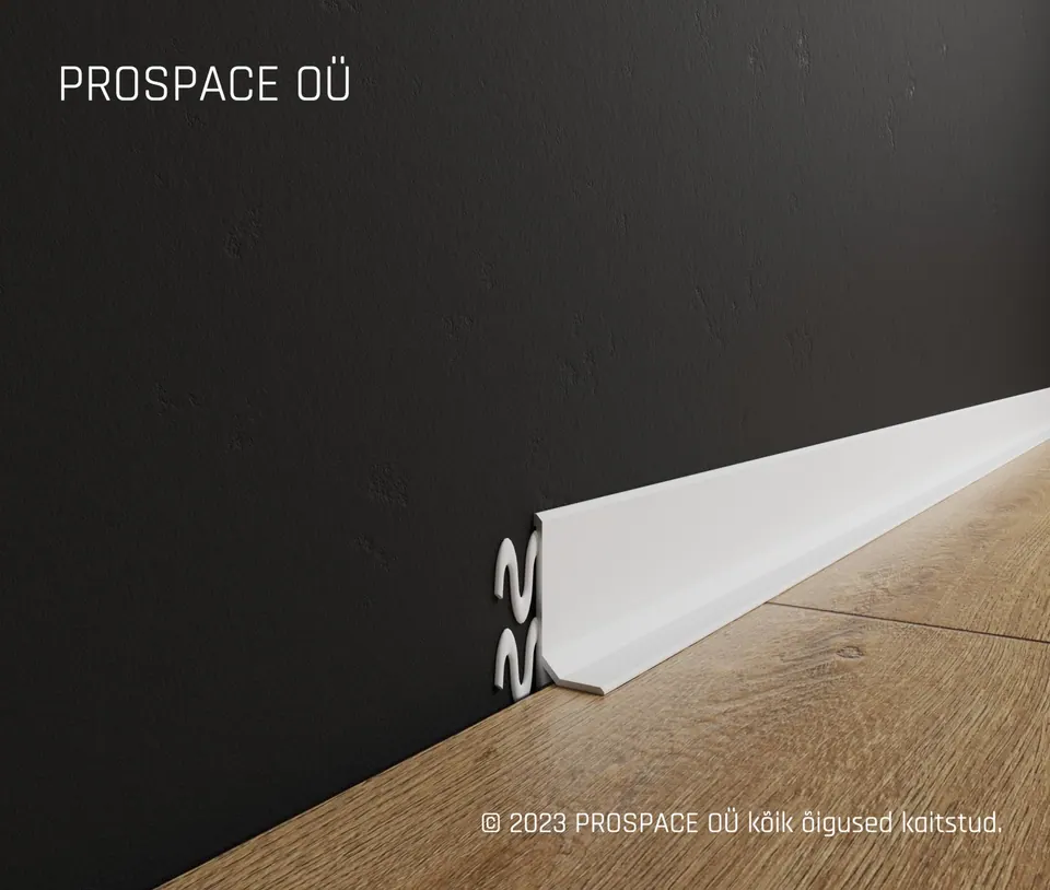 ASP36 Aluminium Skirting Profile · 36 mm