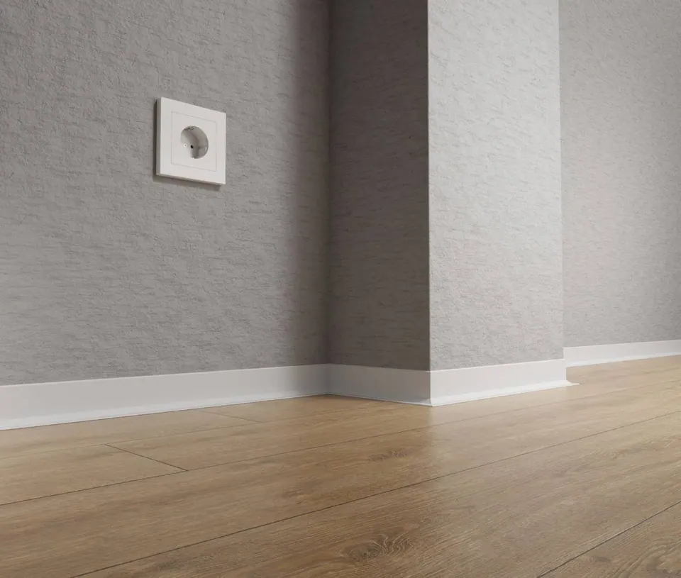 ASP38 Aluminium Skirting Profile · 38 mm