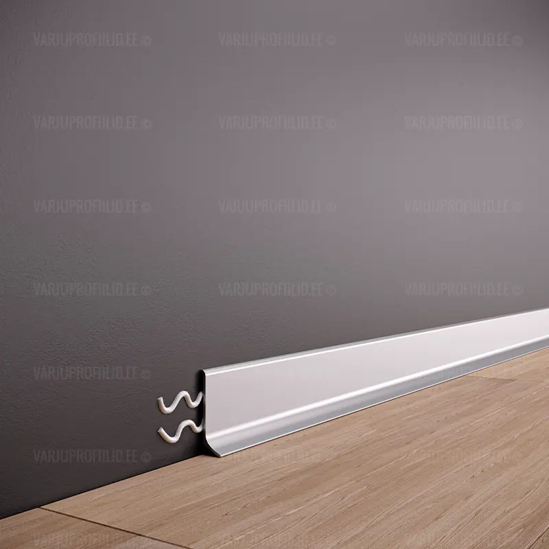 ASP40 Aluminium Skirting Profile · 40 mm