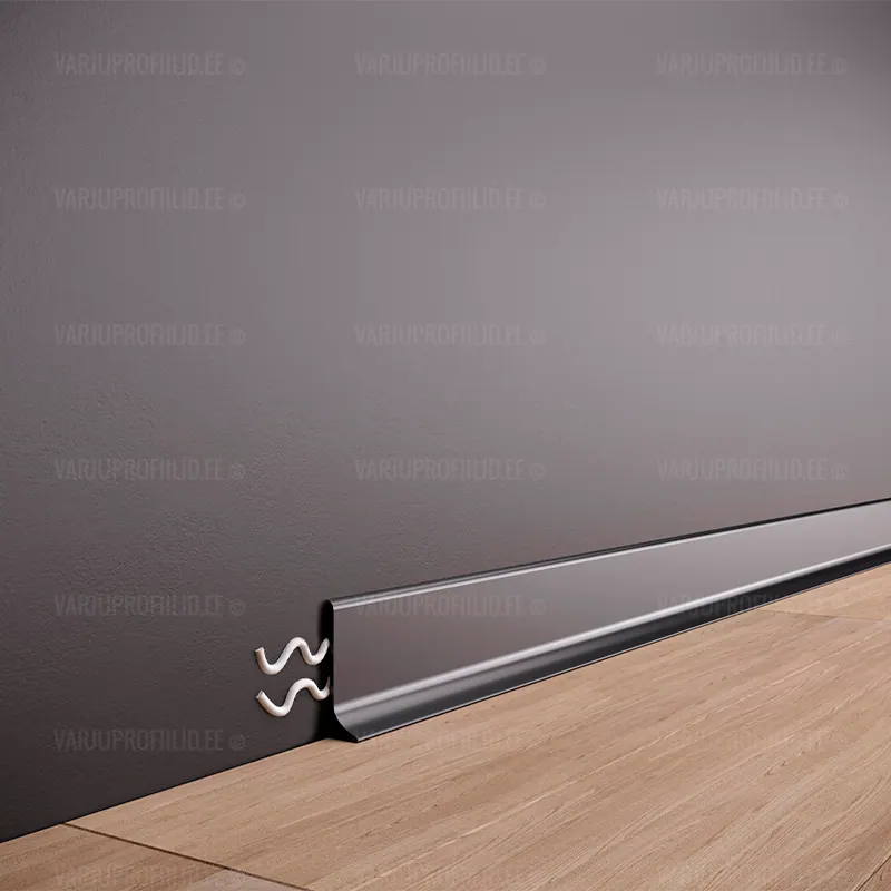 ASP40 Aluminium Skirting Profile · 40 mm