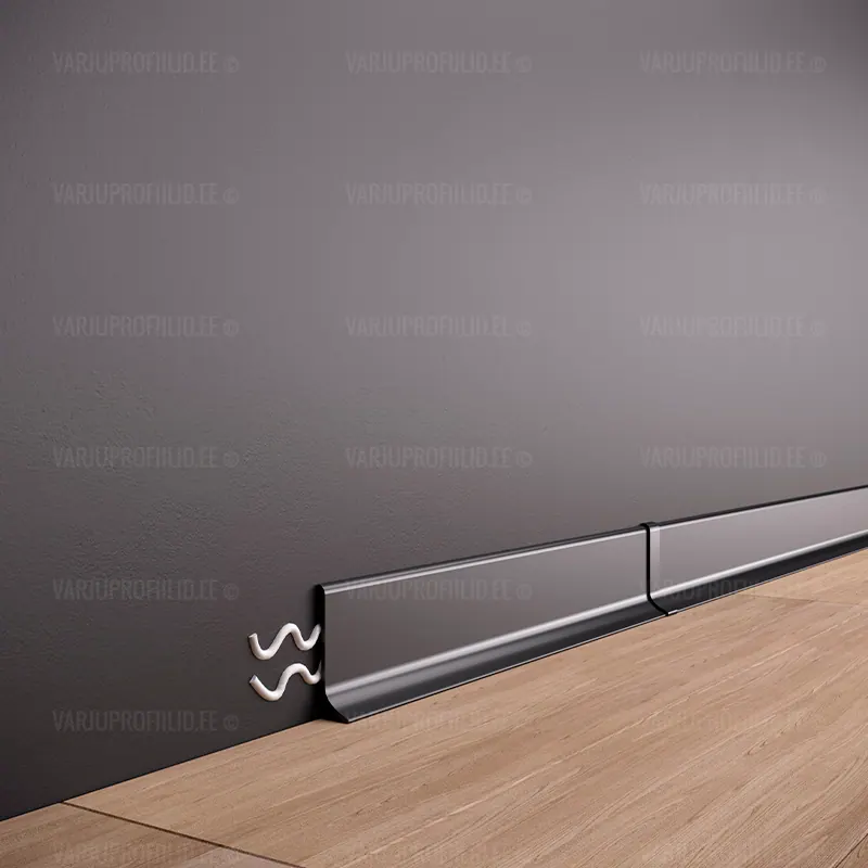 ASP40 Aluminium Skirting Profile · 40 mm