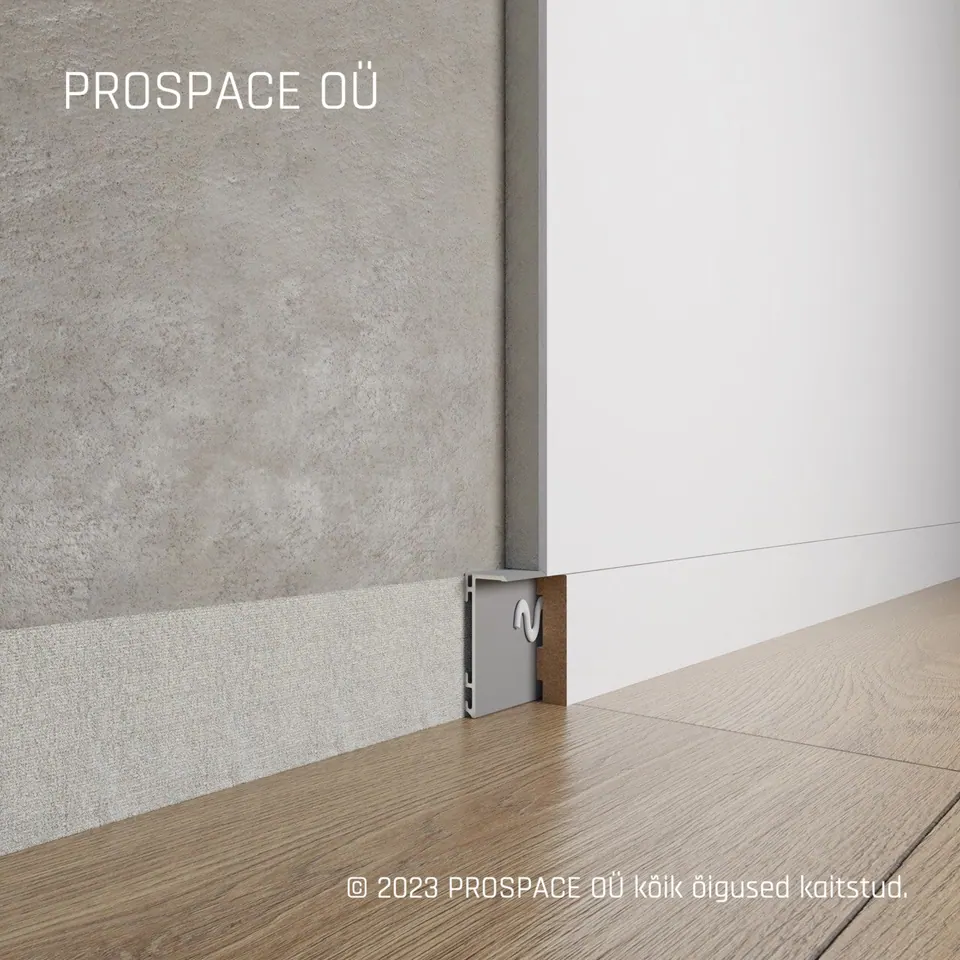 ASP411 Wall Shadow Gap Profile · 40 mm