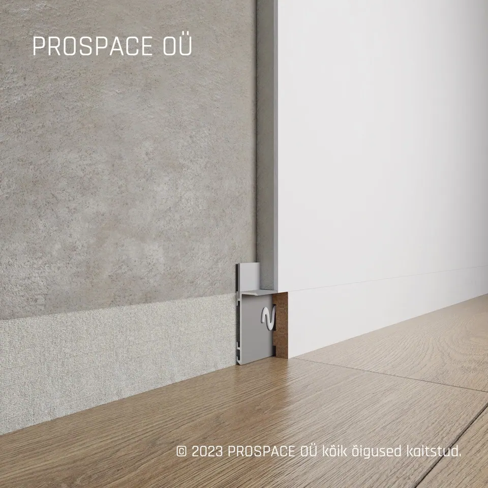 ASP411 Wall Shadow Gap Profile · 40 mm