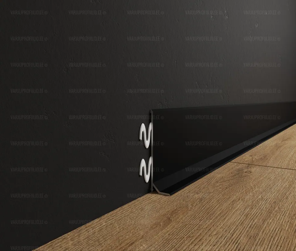 ASP58 Aluminium Skirting Profile · 58 mm