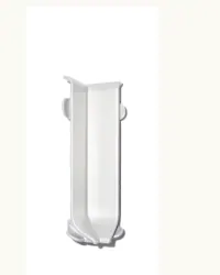 ASP60-NS Skirting Internal Corner · 60 mm