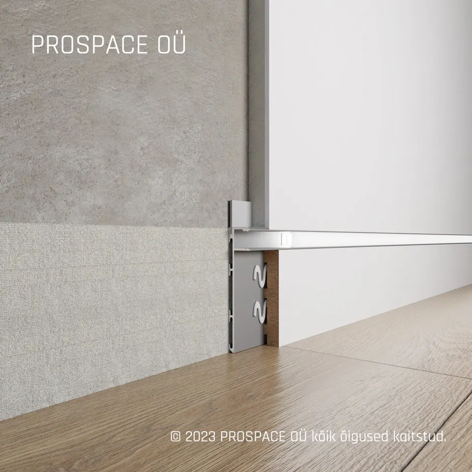 ASP610 Wall LED Shadow Gap Profile · 60 mm