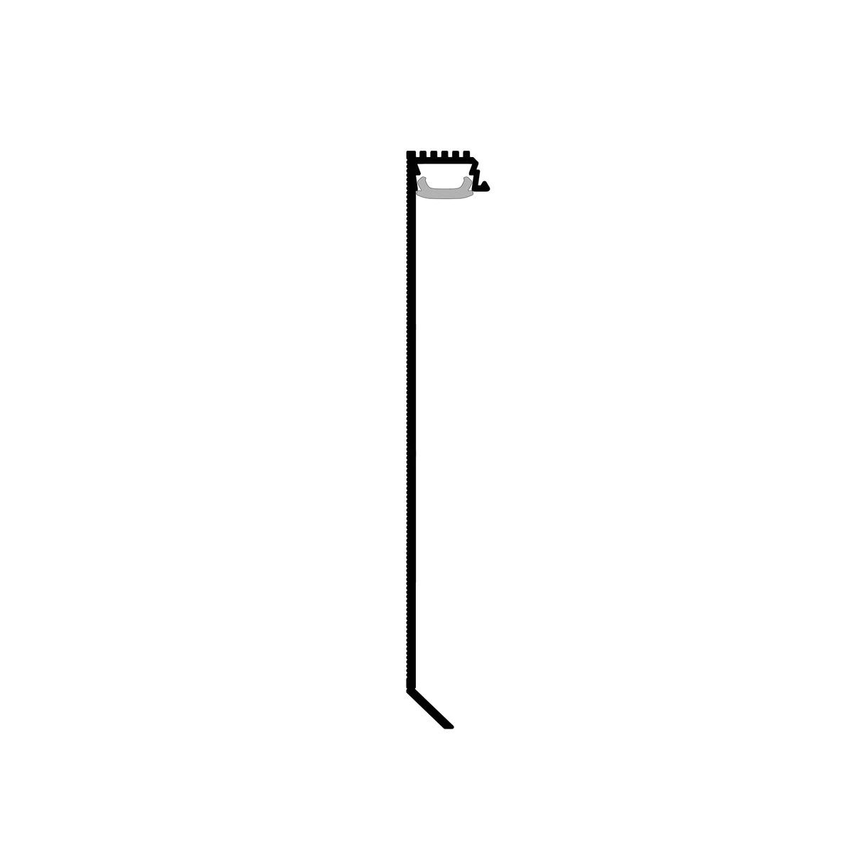 ASPL100 Floor LED Shadow Gap Profile · 100 mm