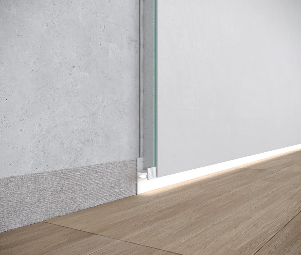 ASPL120 Floor LED Shadow Gap Profile · 30 mm