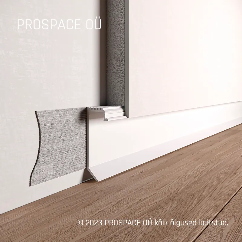 ASPL35 Floor LED Shadow Gap Profile · 35 mm