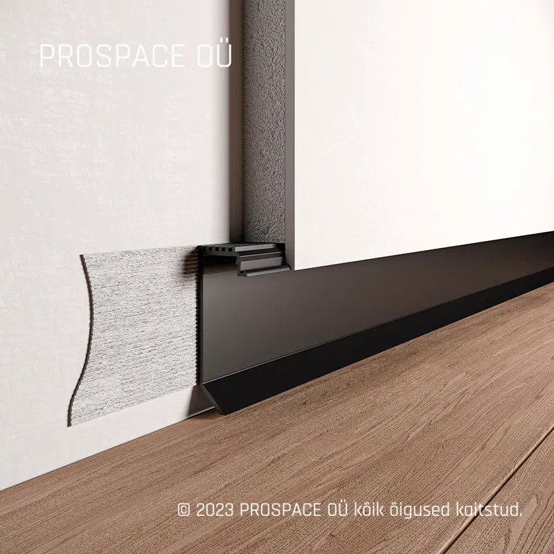 ASPL35 Floor LED Shadow Gap Profile · 35 mm