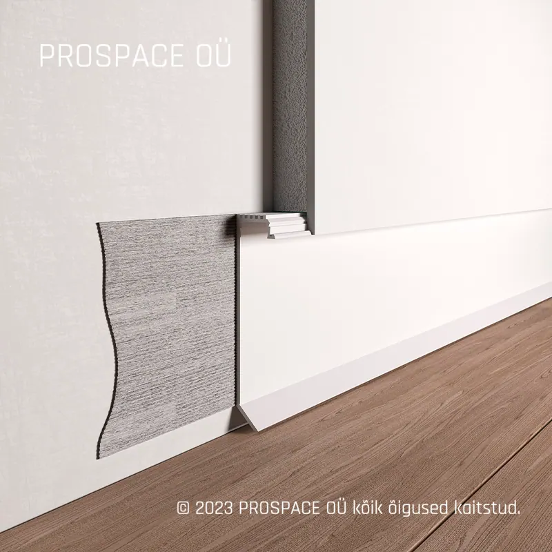 ASPL60 Floor LED Shadow Gap Profile · 35 mm