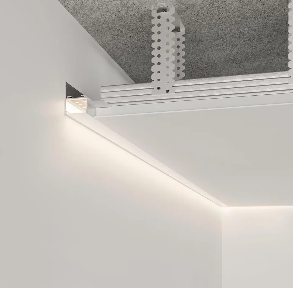 AST25 Ceiling LED Shadow Gap Profile · 25 mm