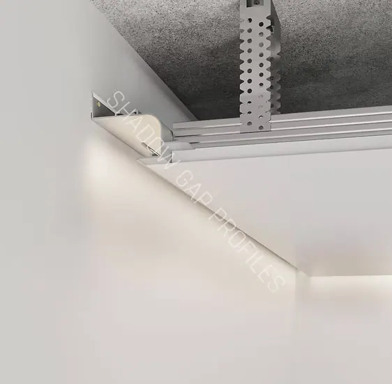 AST45 Recessed Ceiling LED Shadow Gap Profile · 45 mm