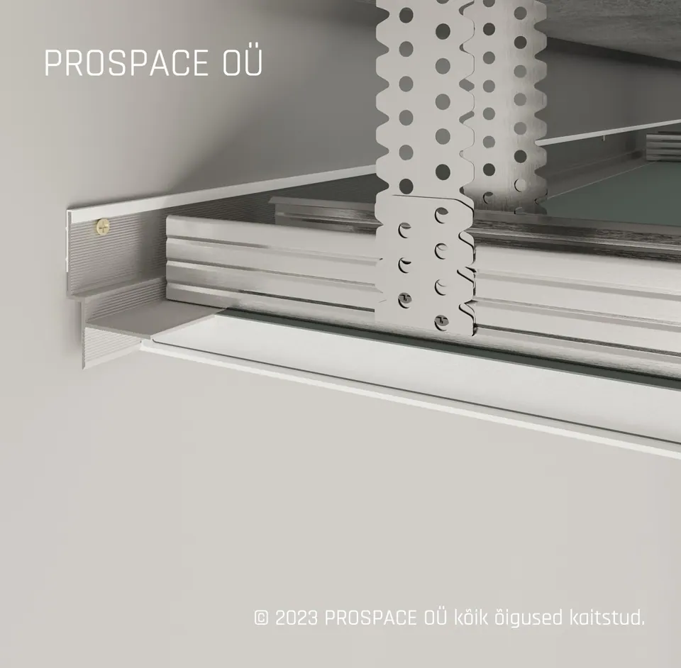AST5 Ceiling Shadow Gap Profile · 6 mm