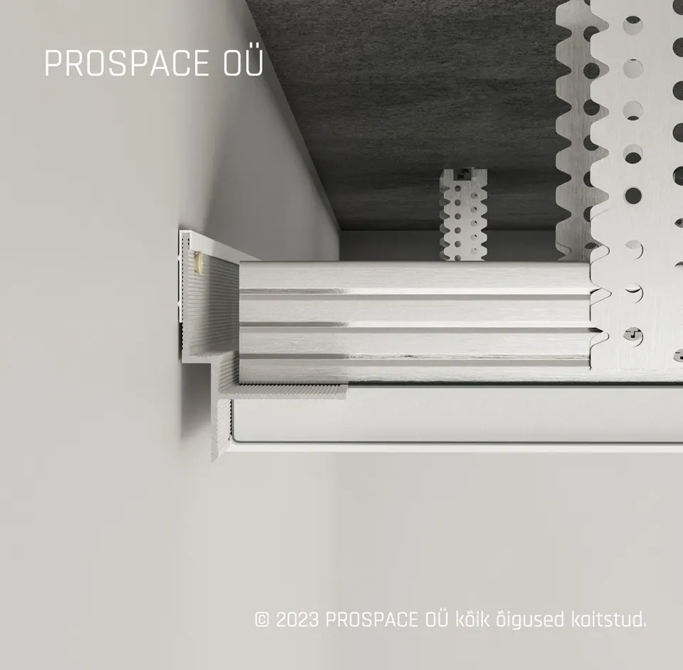 AST5 Ceiling Shadow Gap Profile · 6 mm