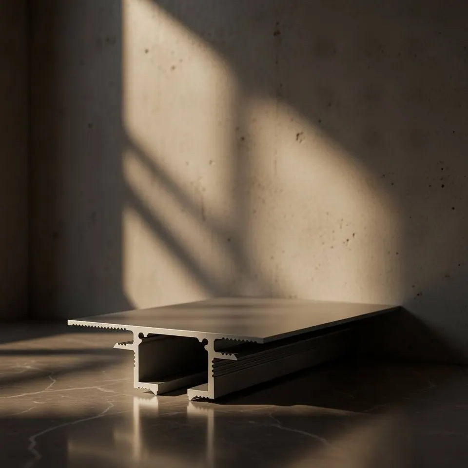 KA1 Recessed Curtain Track Profile