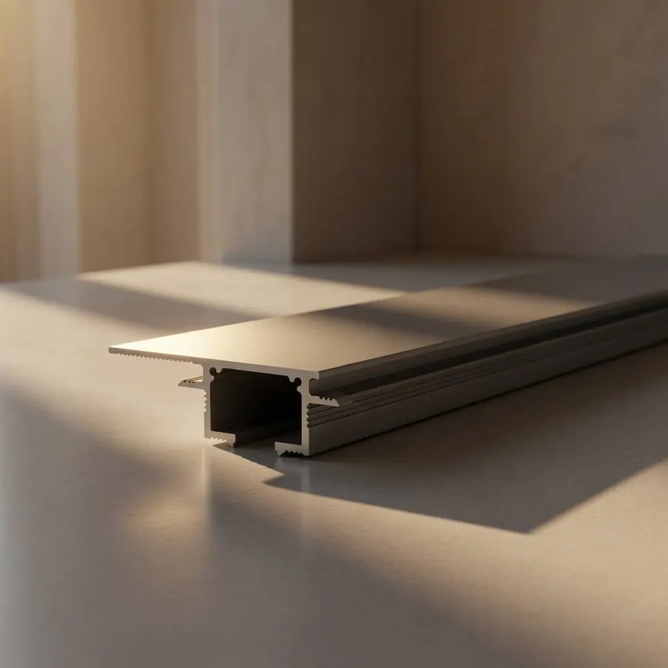 KA1 Recessed Curtain Track Profile