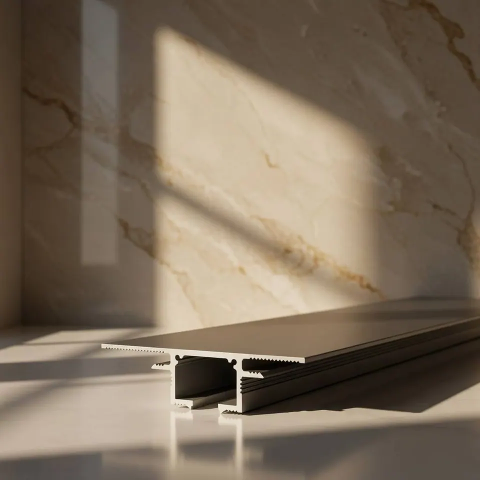 KA1 Recessed Curtain Track Profile