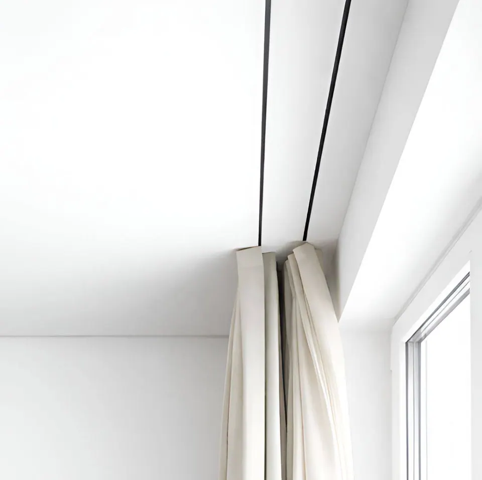 KA1 Recessed Curtain Track Profile