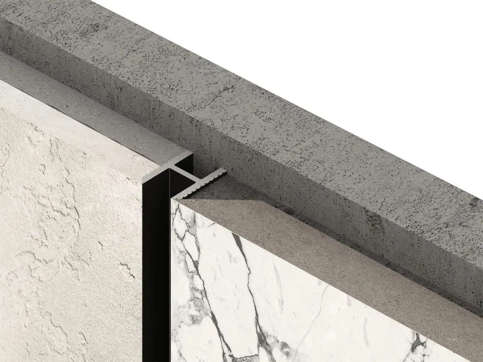 LPA126 Slim Ceiling Shadow Gap Profile · 6 mm