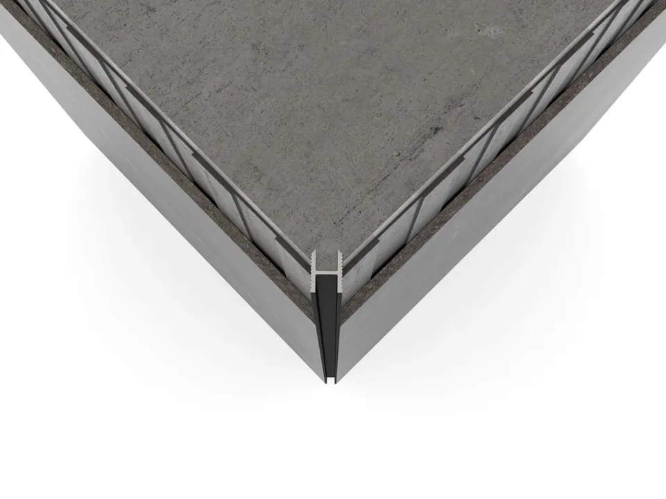 LPA126 Slim Ceiling Shadow Gap Profile · 6 mm