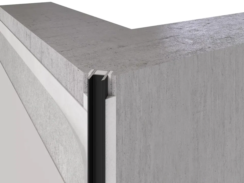 LPA126 Slim Ceiling Shadow Gap Profile · 6 mm