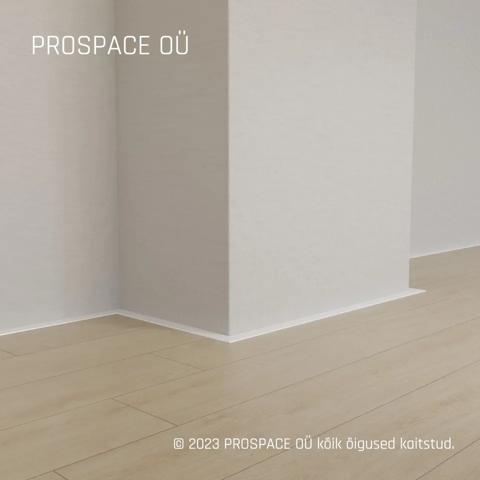 MPA015 Aluminium Skirting Profile · 6.6 mm