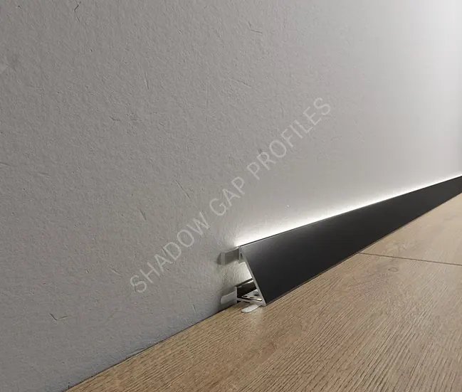 MPA301 Aluminium LED Skirting Profile · 25 mm