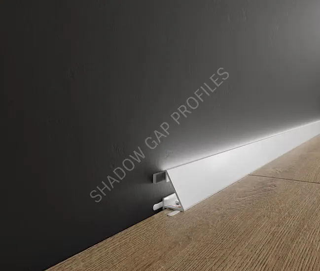 MPA301 Aluminium LED Skirting Profile · 25 mm