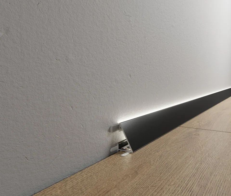 MPV301 Aluminium LED Skirting Profile
