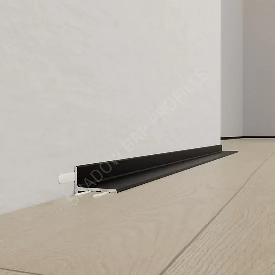 MVP018 Wall-Mounted Aluminium Skirting · 9.3 mm