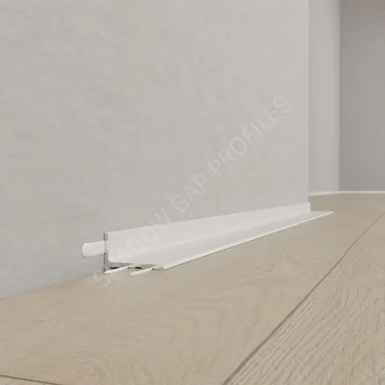 MVP018 Wall-Mounted Aluminium Skirting · 9.3 mm