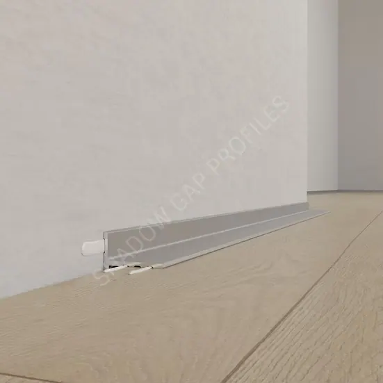MVP018 Wall-Mounted Aluminium Skirting · 9.3 mm